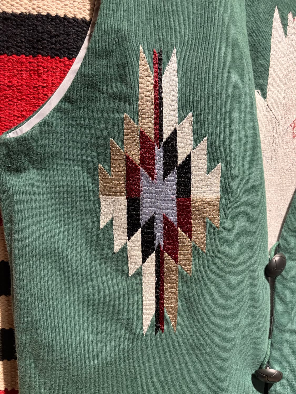 Western chimayo vest / 치마요 웨스턴조끼 상품이미지4