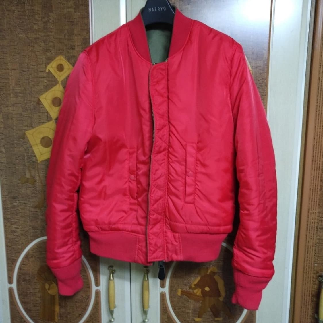 알파인더스트리 x 오프닝세레모니 MA-1 자켓 상품이미지9