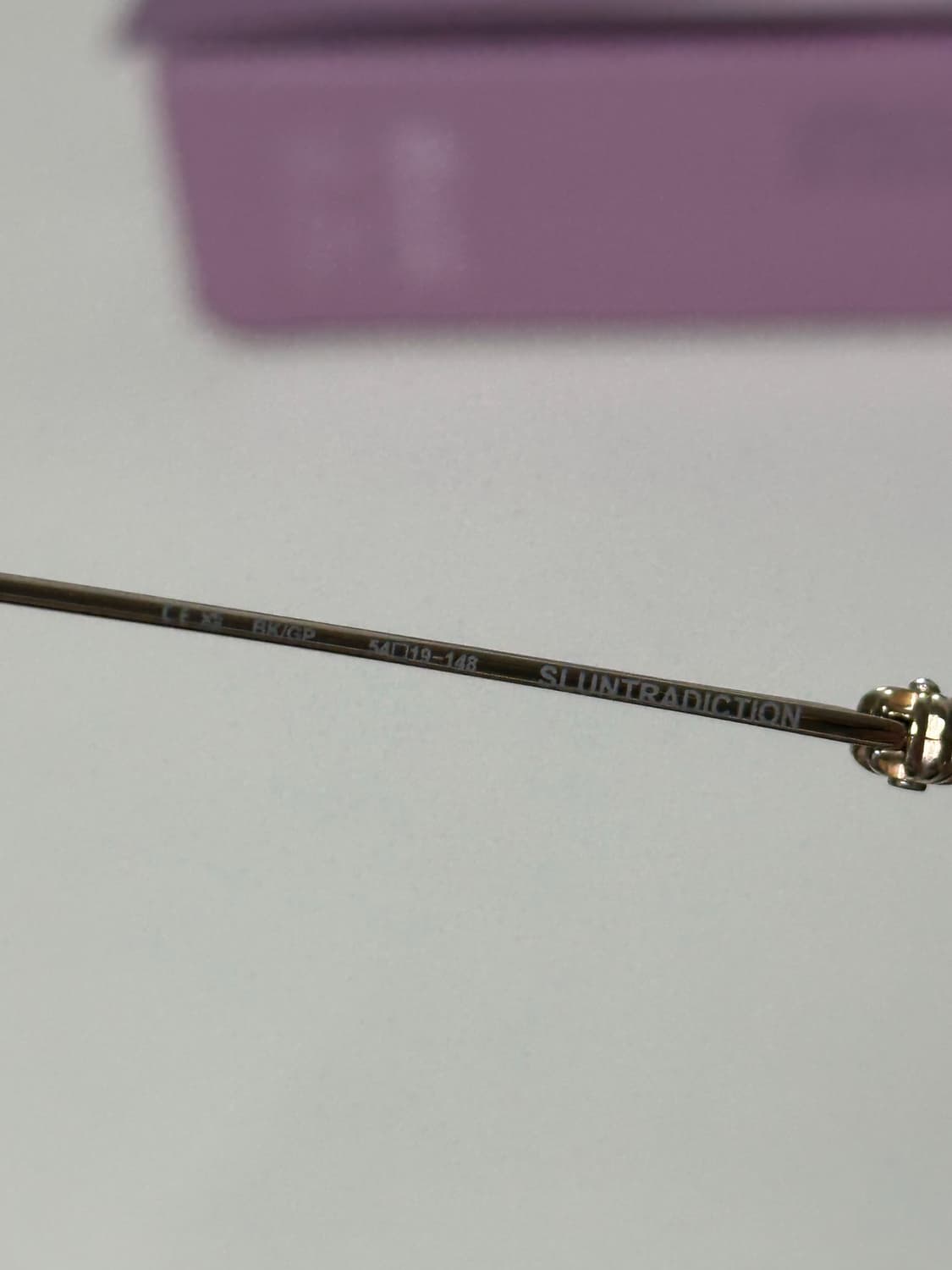 크롬하츠 슬런트레딕션 bk/gp 54 상품이미지4