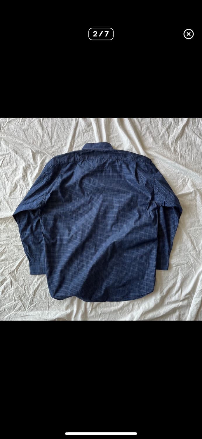 90s 올드 스투시 USA MADE 체크 셔츠 상품이미지2