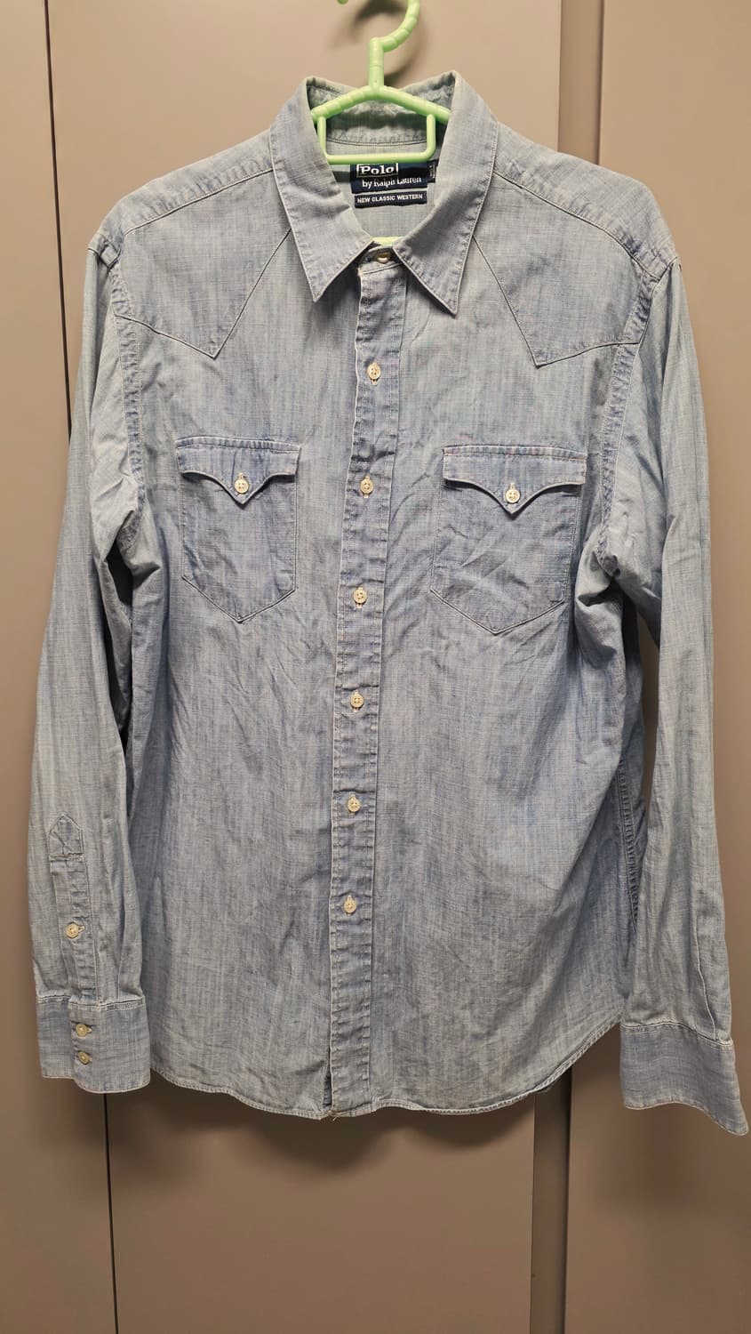 폴로 랄프로렌 데님 웨스턴 셔츠 상품이미지1