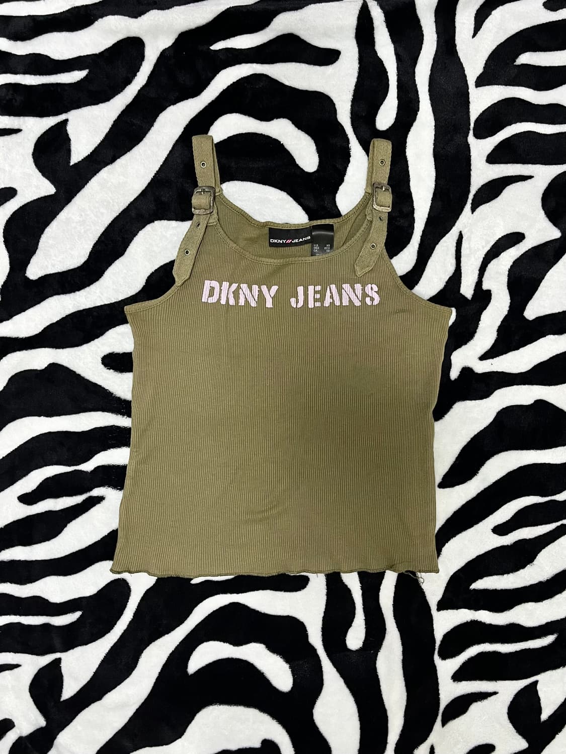 dkny vintage grunge buckle sleeveless 상품이미지1
