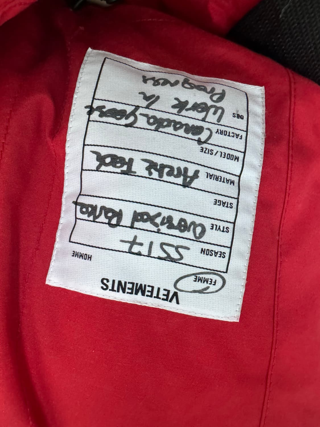 베트멍x캐나다구스 스노우만트라 상품이미지7