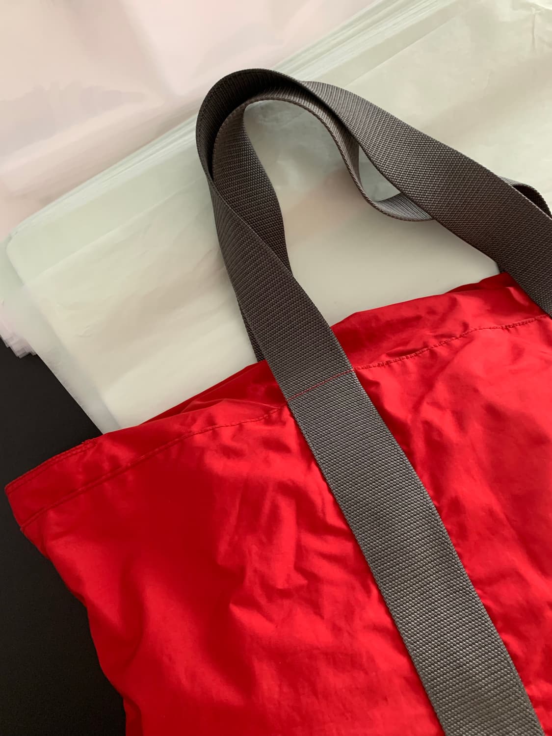 00's "PRADA" Big Tote Bag (rare piece) 상품이미지6