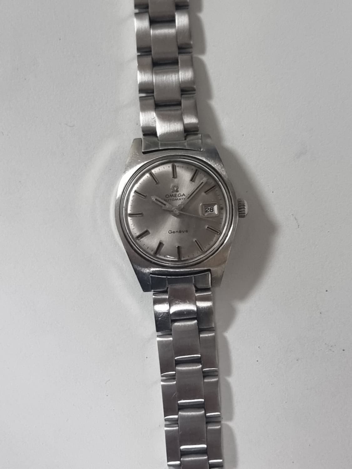 오메가 여성용 정품 빈티지 26mm 은장 시계 OMEGA 올제치 상품이미지9