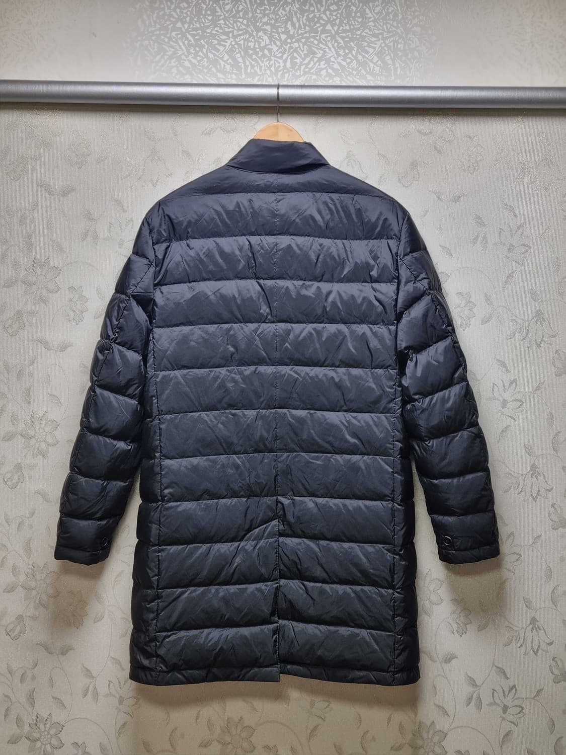 [남100/24년] 헤지스 패딩코트 블랙 상품이미지9