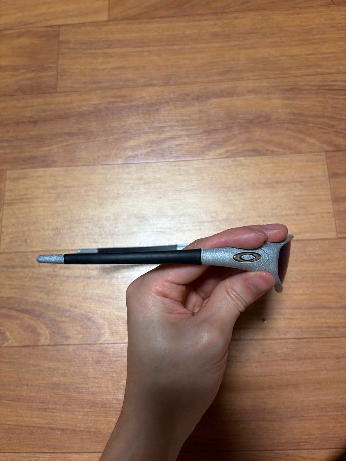 오클리 뉴스트레이트 자켓 새렌즈 실버 상품이미지5