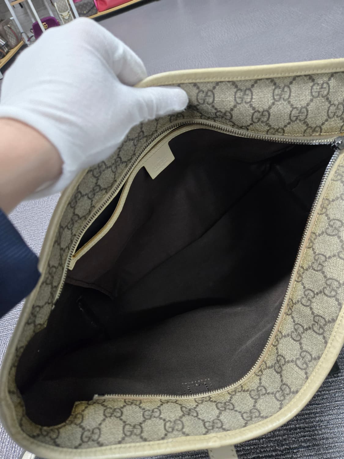 [특가][정품] 구찌 시그니처 라지 토트백 상품이미지7