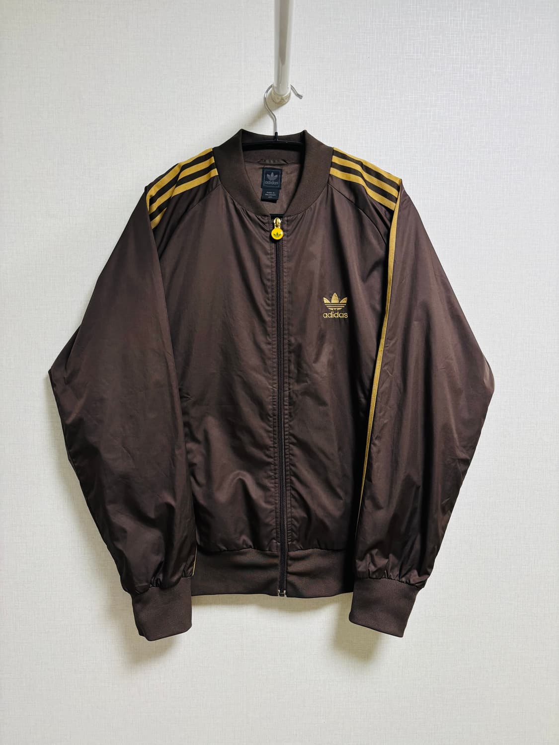 아디다스 Adidas 올드스쿨 브라운 골드라인 트랙 자켓 상품이미지1