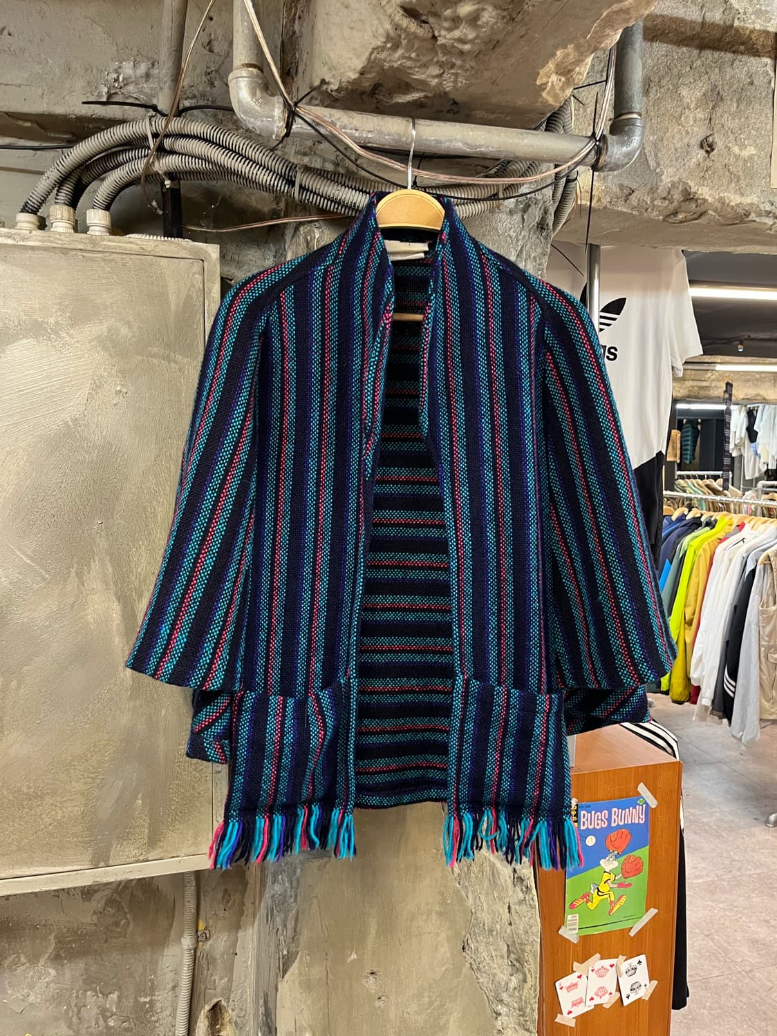 빈티지 뉴질랜드 바하 숏 로브 네이비 #csz2564 상품이미지1