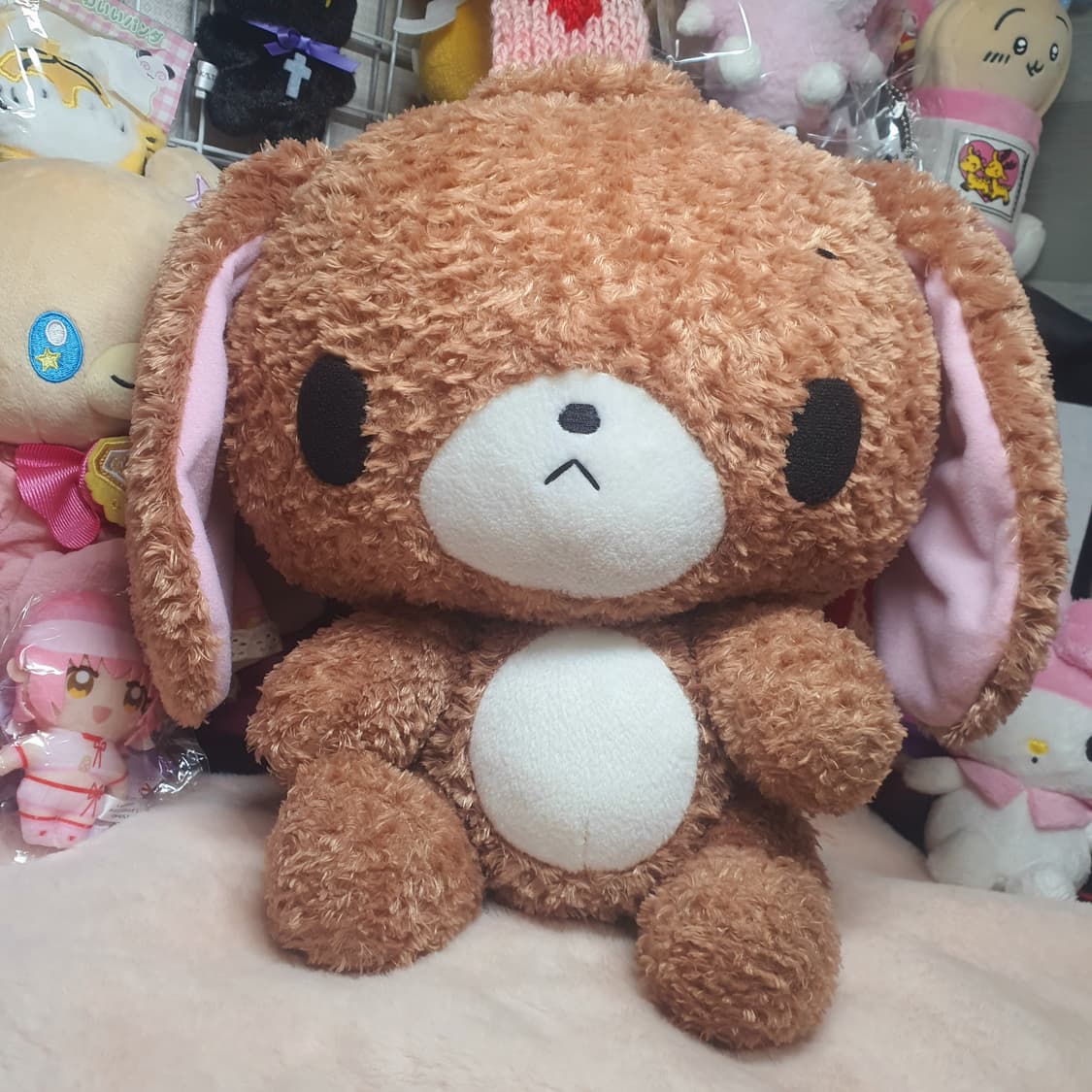 산리오 고전 슈가바니즈 쿠로우사 빈티지 30cm 관절 인형 누이 빅 토끼 상품이미지2