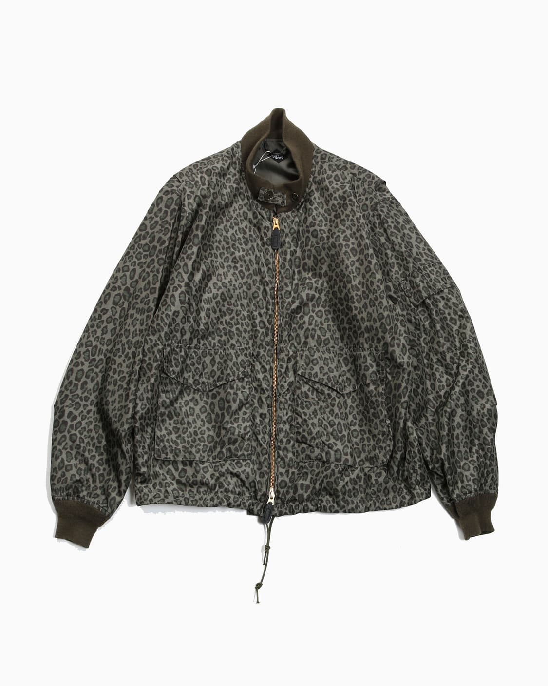 THE CORONA UTILITY 코로나유틸리니 레오파드 웹자켓 상품이미지1