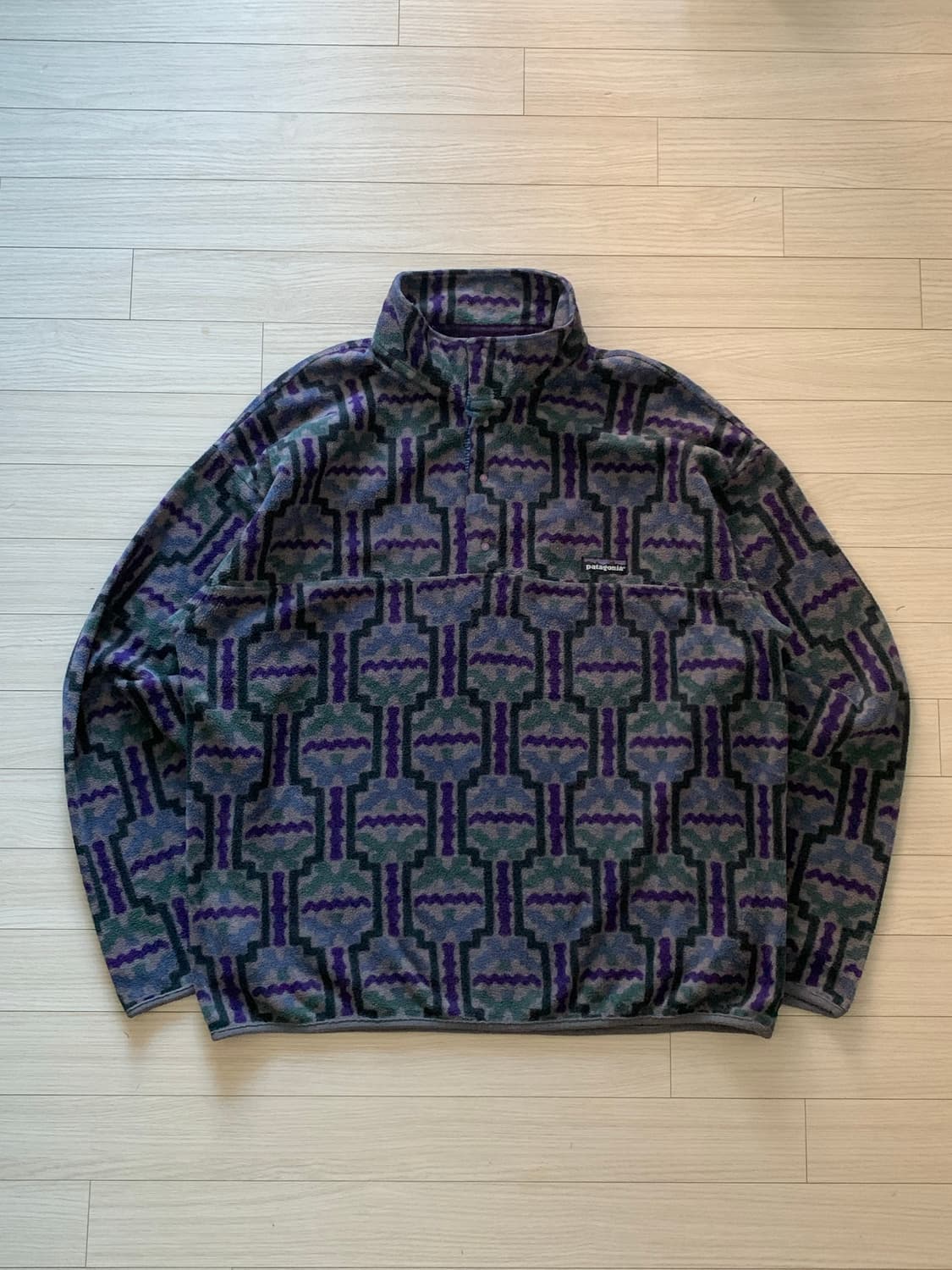 1994 파타고니아 신칠라 스냅티 풀오버 테우엘체 상품이미지1