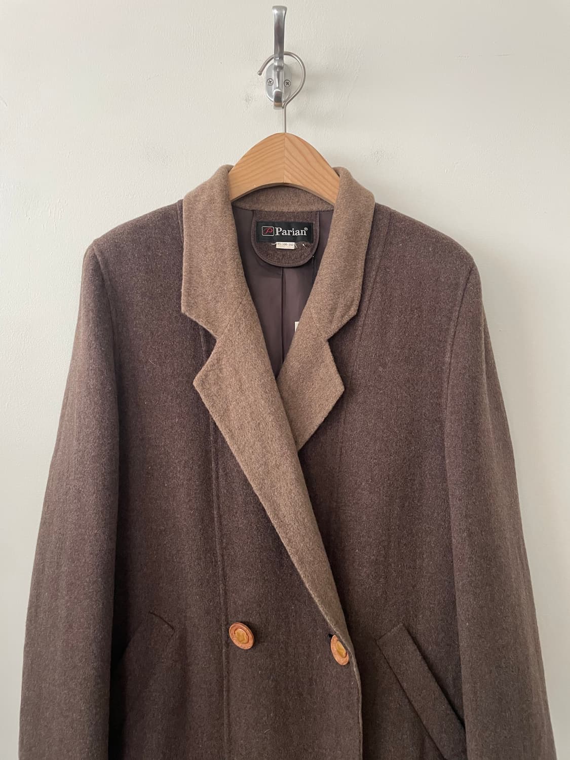 vintage parian wool blend long coat 상품이미지2