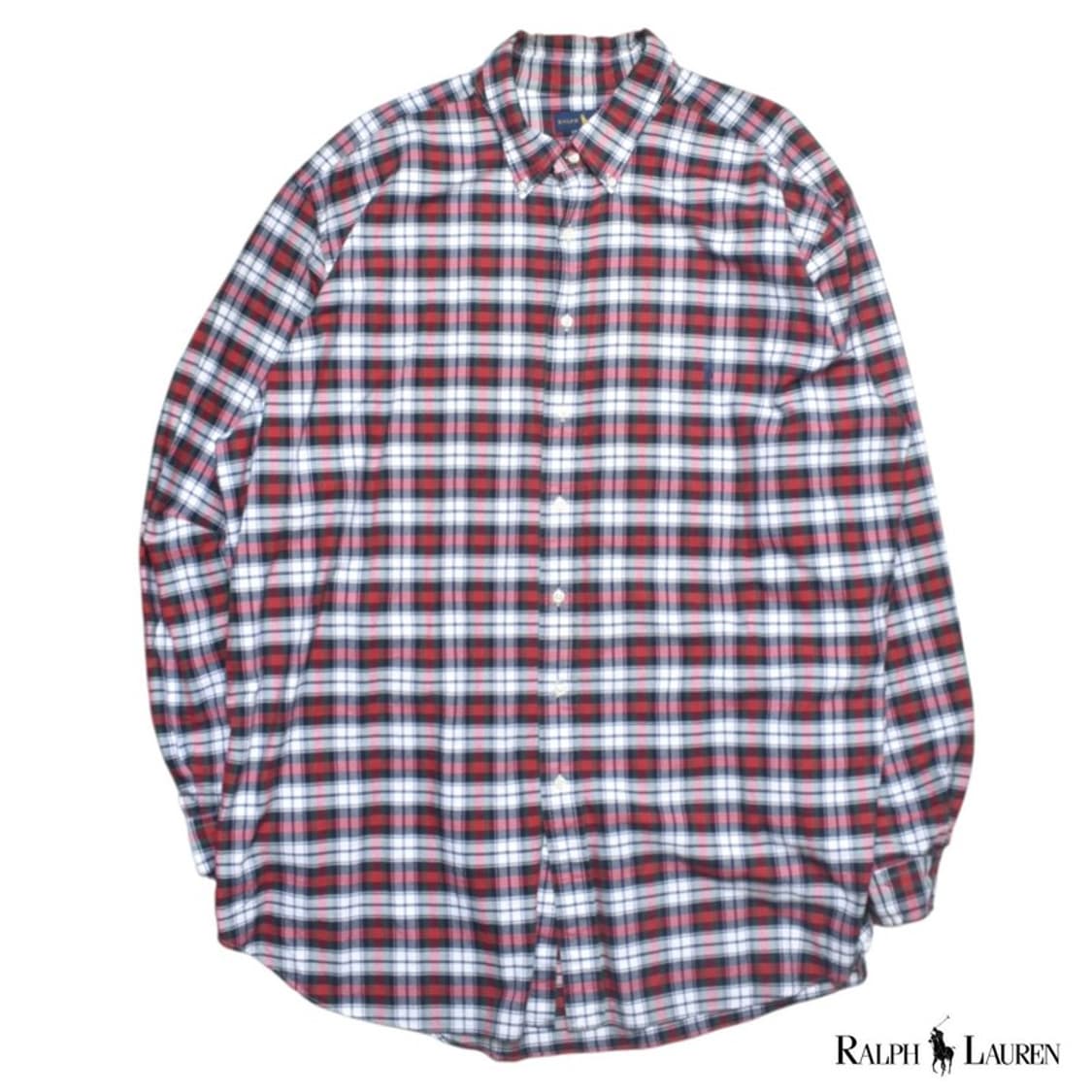 폴로 랄프로렌 빅셔츠 체크 남방 3XL N3248 상품이미지1