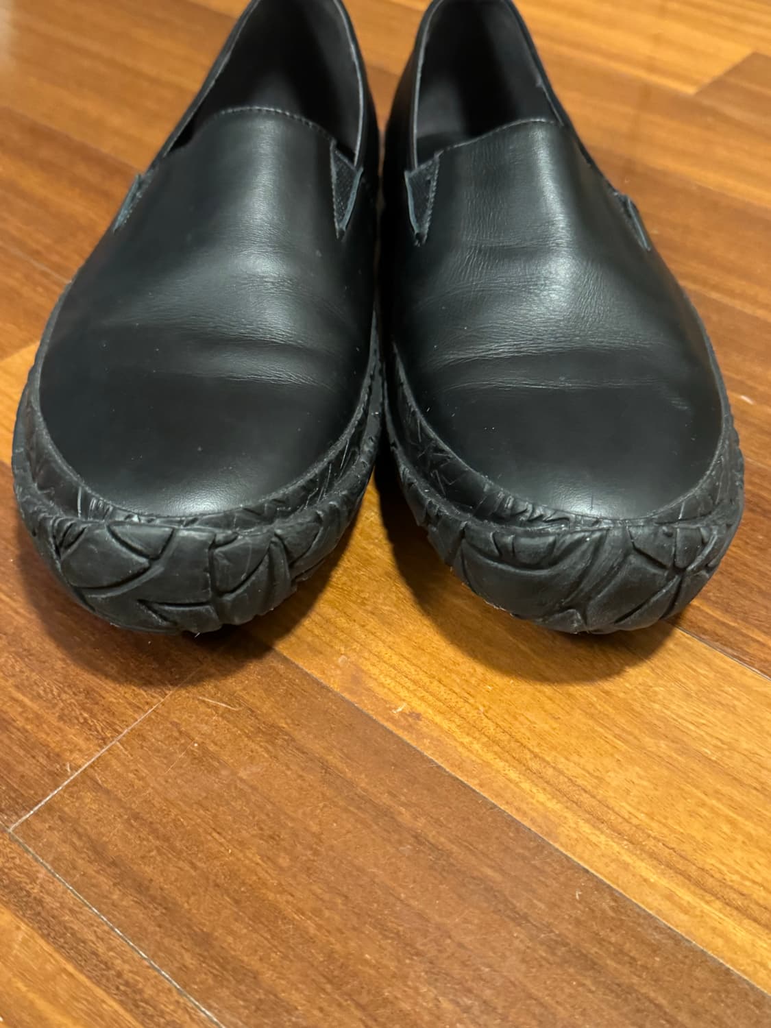 Issey Miyake MEN 레더 슬립온 상품이미지3