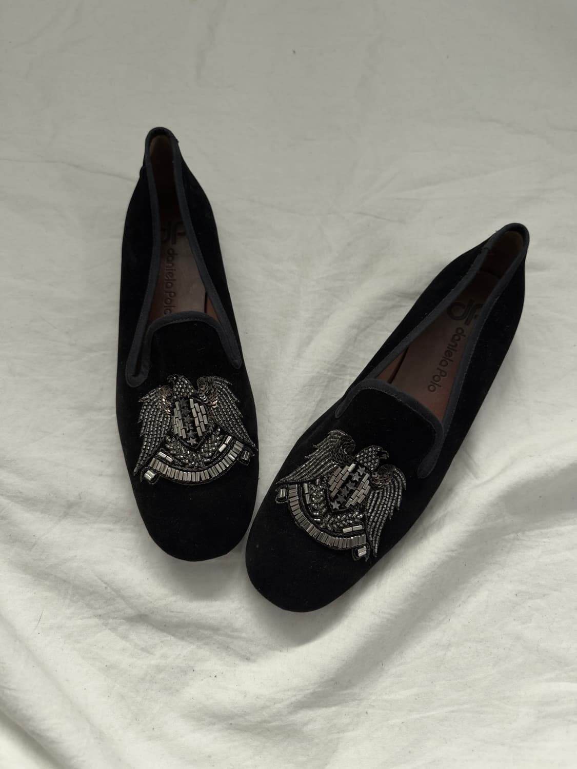 daniela polo 스웨이드 플랫슈즈 상품이미지1