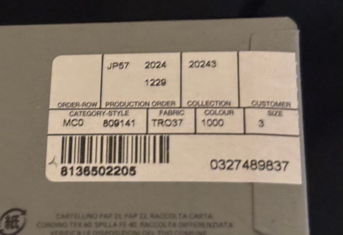 발렌시아가 가드로브 플루이드 블레이저 상품이미지7