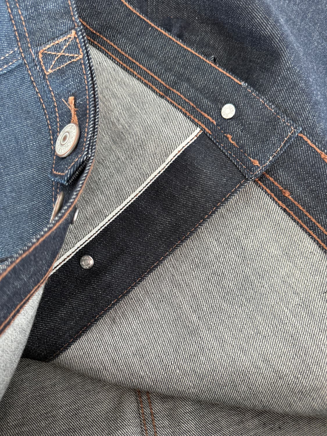 인디고 스파오(INDIGO SPAO) 셀비지 데님자켓 상품이미지9