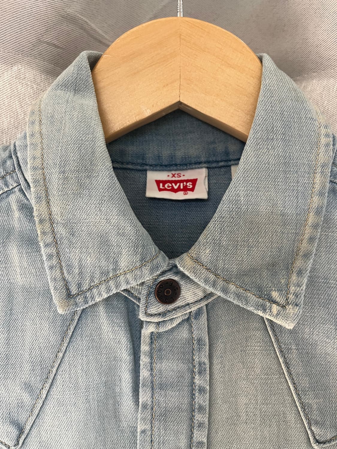 LVC 웨스턴 데님 셔츠 새제품(리바이스, RRL, LVC) 상품이미지4