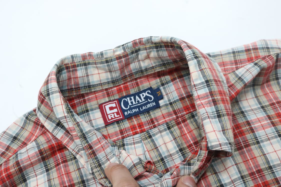 챕스 랄프로렌 빈티지 체크 셔츠 상품이미지6