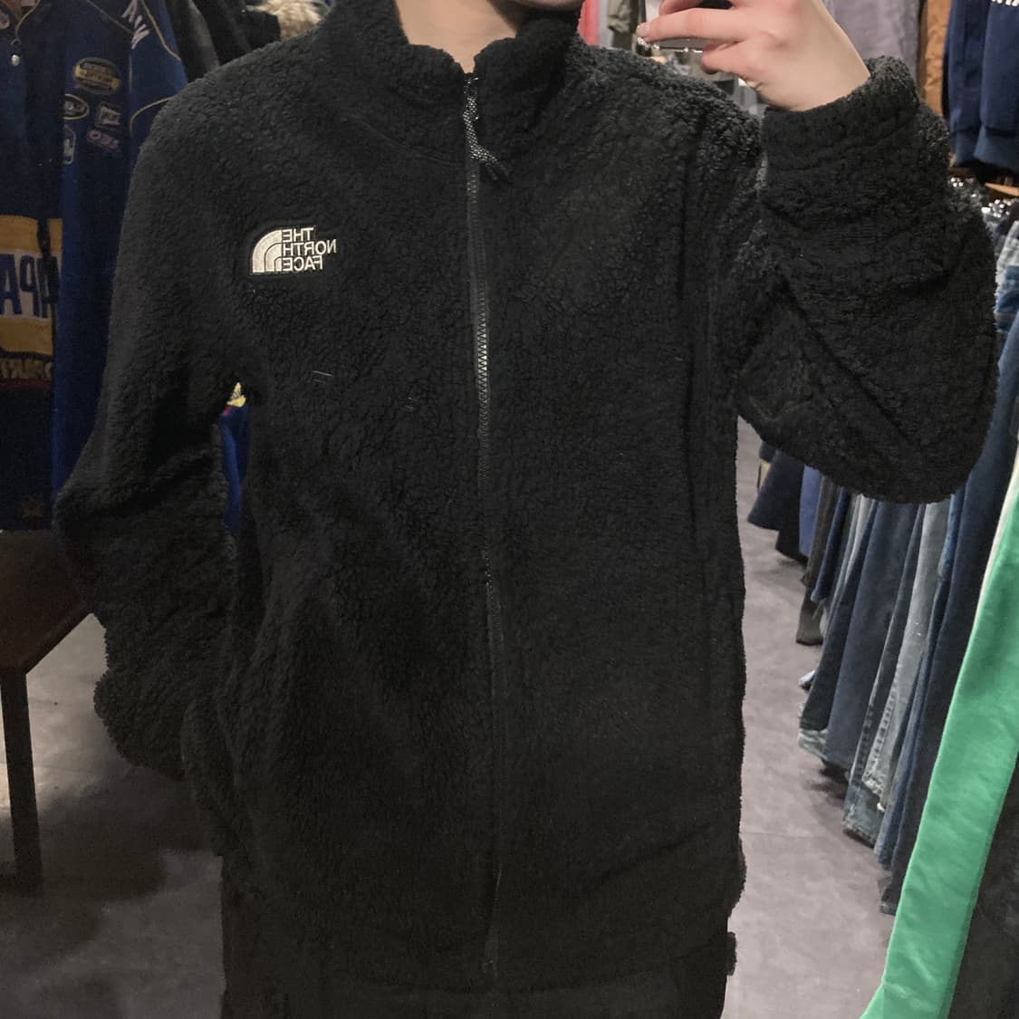 [IM] TheNorthFace 노스페이스 플리스 자켓 블랙 상품이미지3