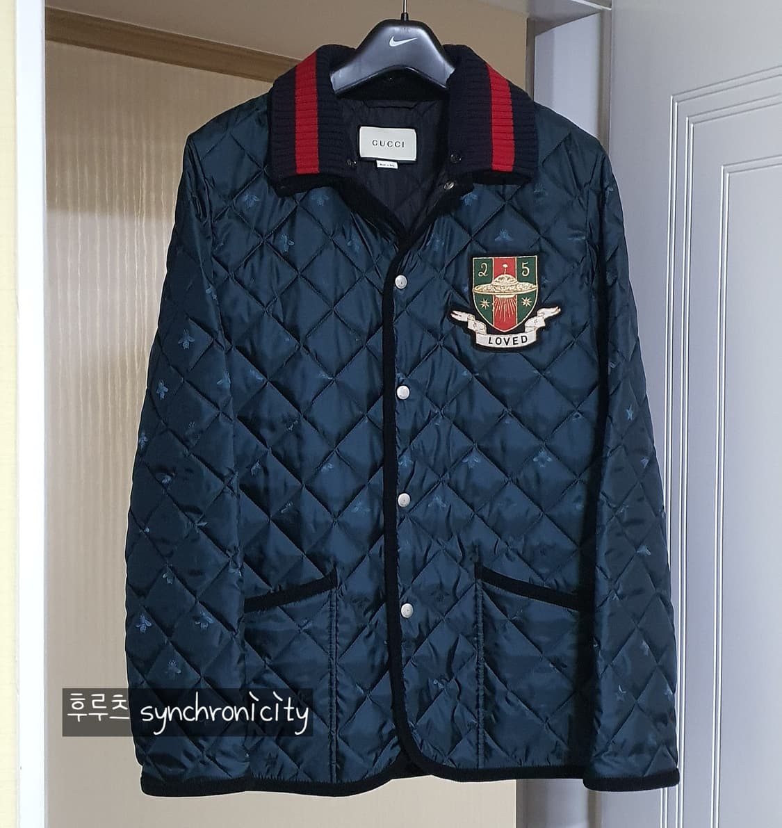 구찌 자수와펜 퀼팅 자켓 48 상품이미지1