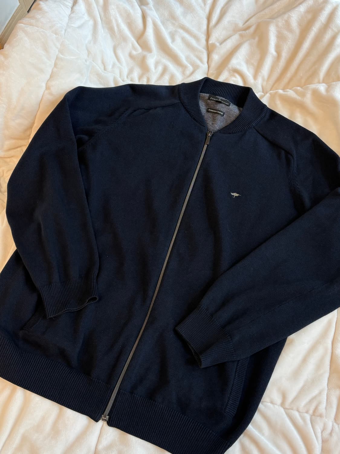 빈티지 니트 집업 상품이미지1