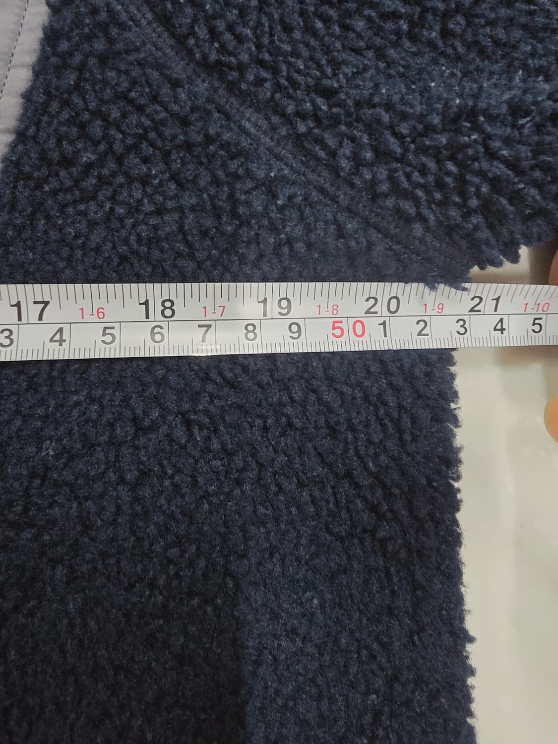블랙야크 뽀글이 후리스 롱 코트 네이비165 상품이미지6