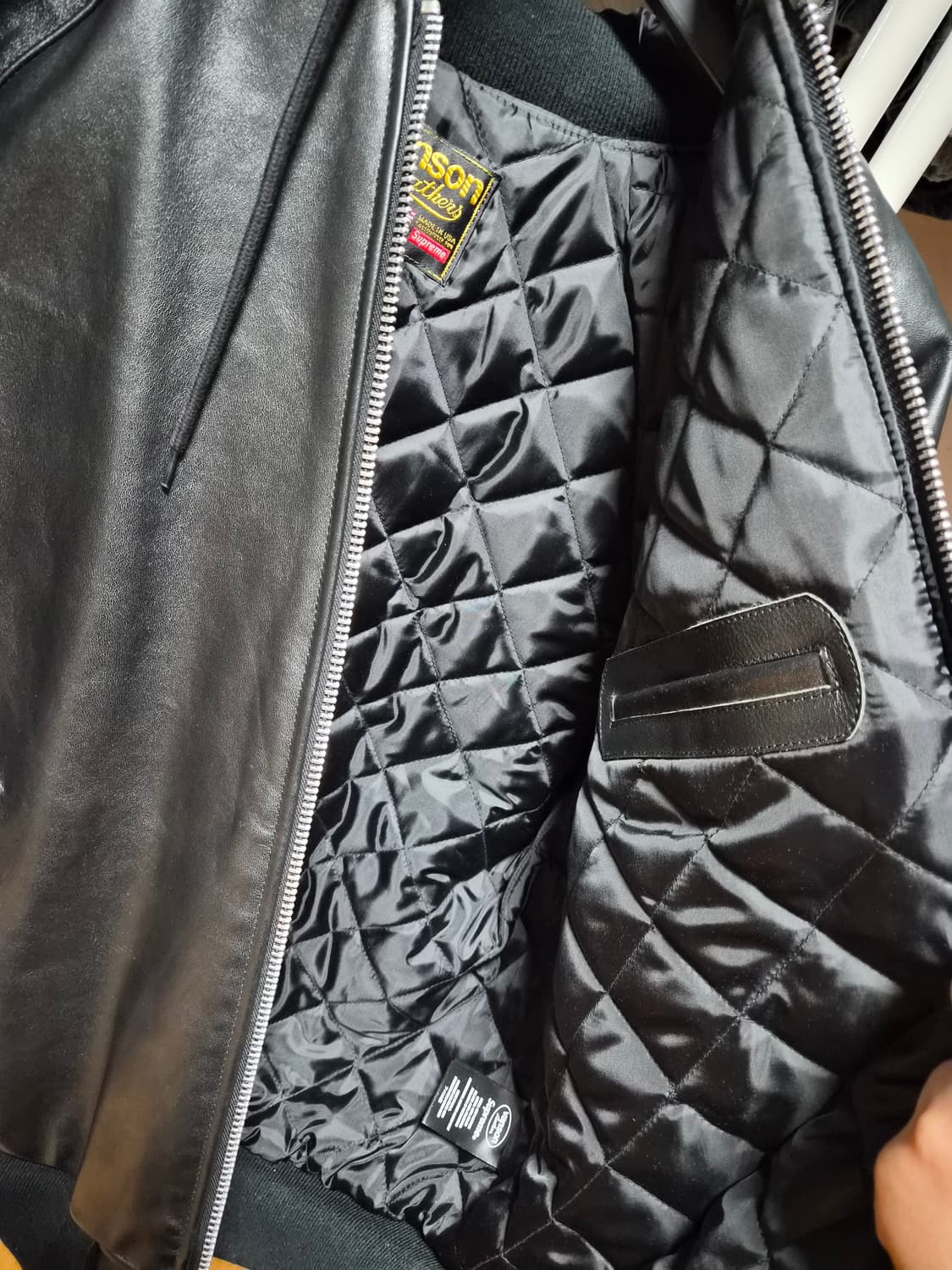 슈프림 X 벤슨 래더후드 워크자켓 상품이미지9