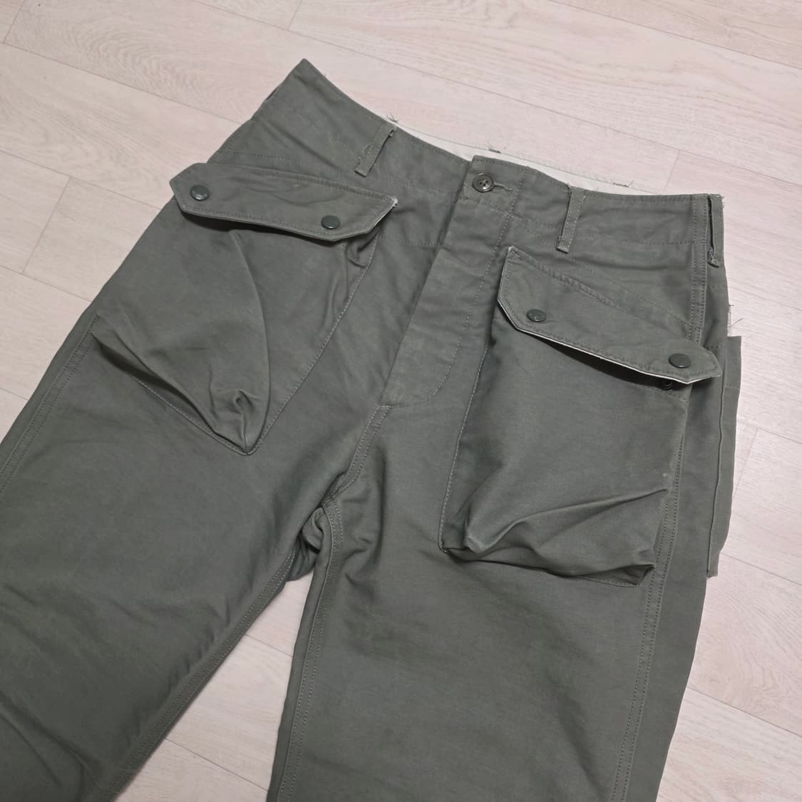 [30] 엔지니어드가먼츠 노르웨이지안 팬츠 올리브 엔가 상품이미지2