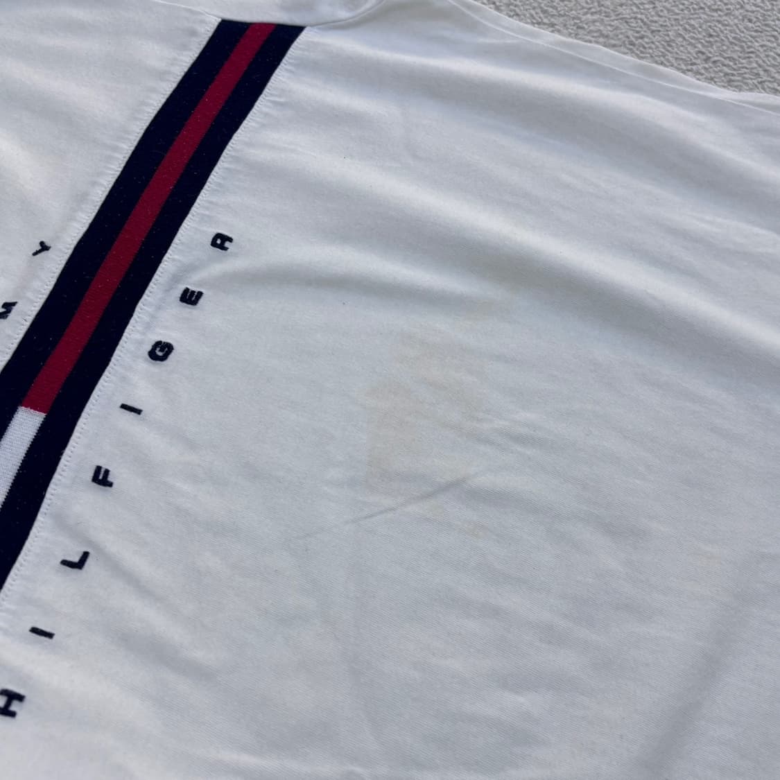 XL 타미힐피거 빅로고 반팔 티셔츠 0410E 상품이미지5