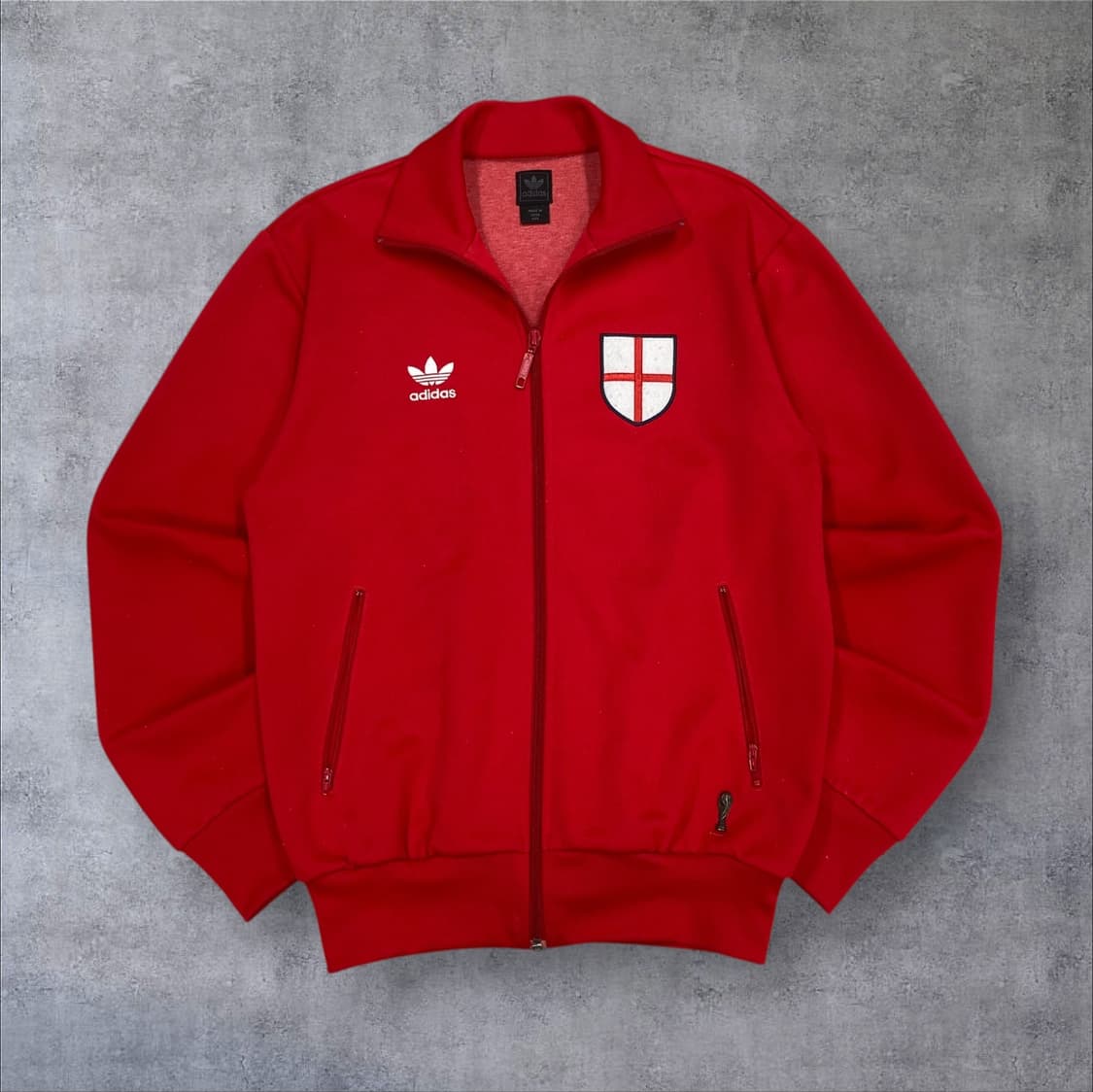 아디다스 레드 컬러 잉글랜드 국대 트랙탑 상품이미지1