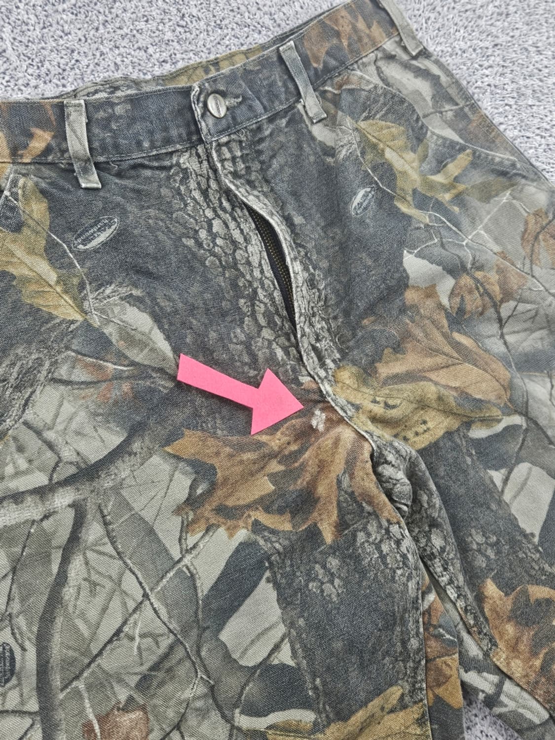 칼하트 덕캔버스 리얼트리 카펜터 워크 팬츠 ( 34X32 )/ 11554 상품이미지5