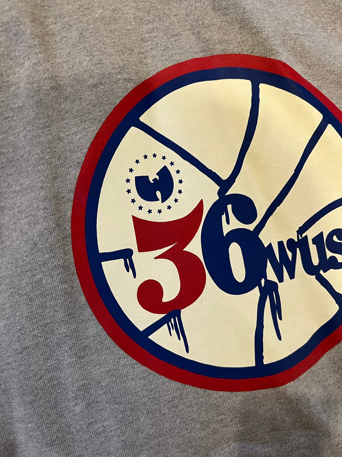 빈티지 00s 우탱클랜 76ers 후드 상품이미지4