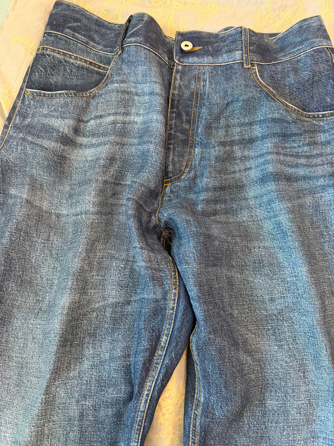 [48] 보테가베네타 트롱프뢰유 데님 팬츠 상품이미지1