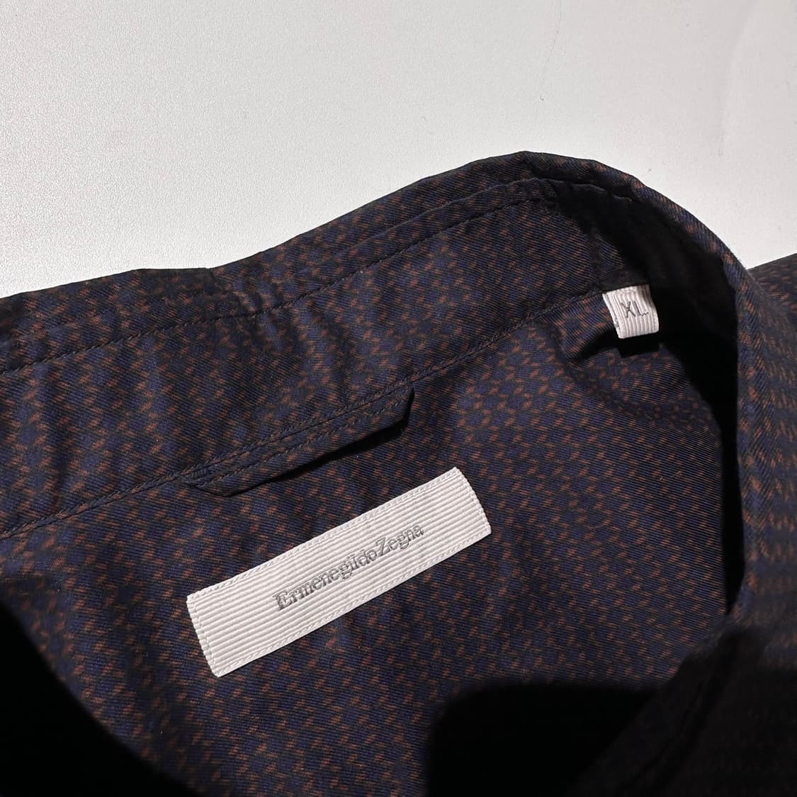 에르메네질도 제냐 패턴 셔츠 상품이미지4