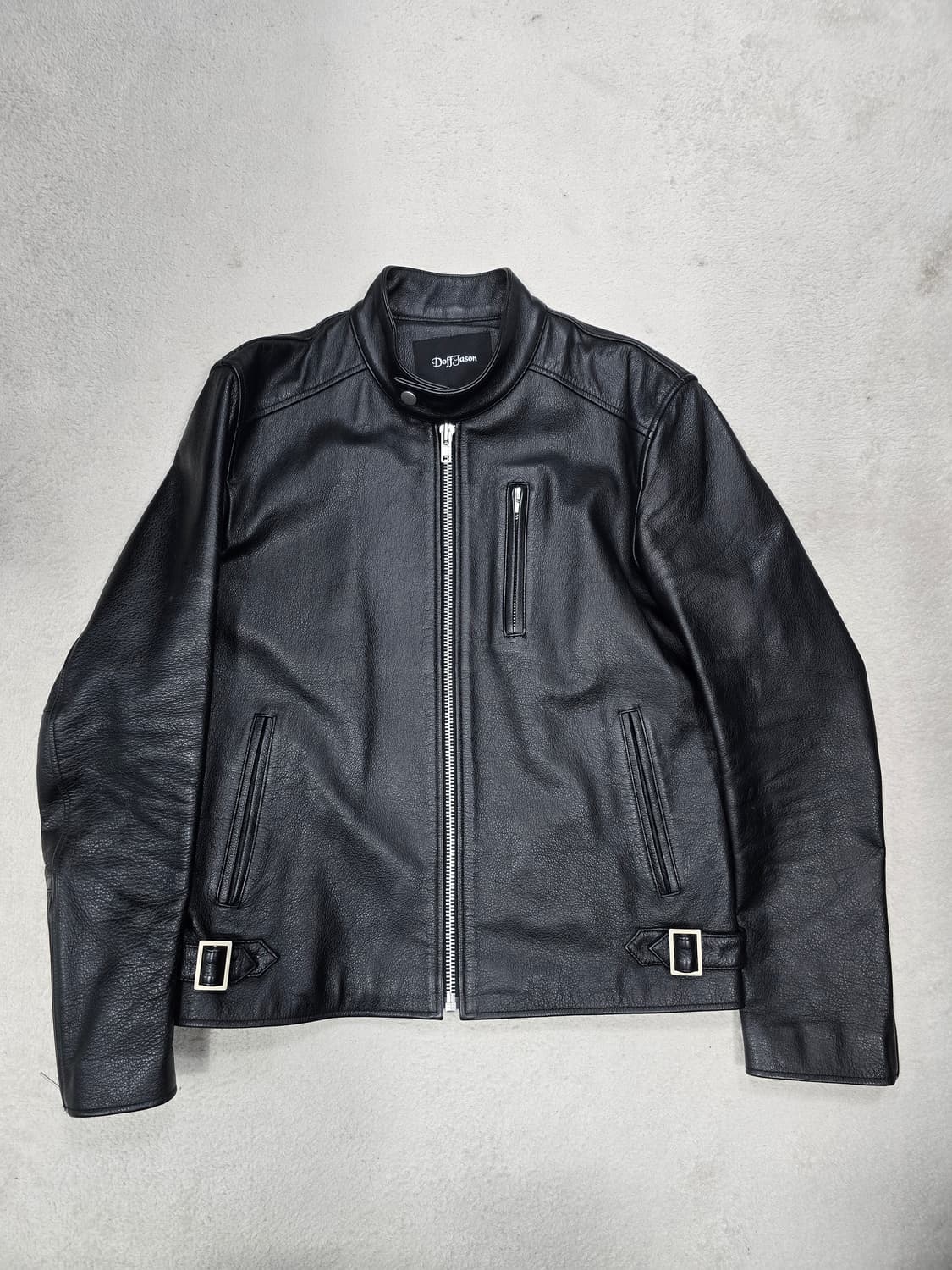 Doff Jason 도프제이슨 소가죽 레더 자켓 M 상품이미지1