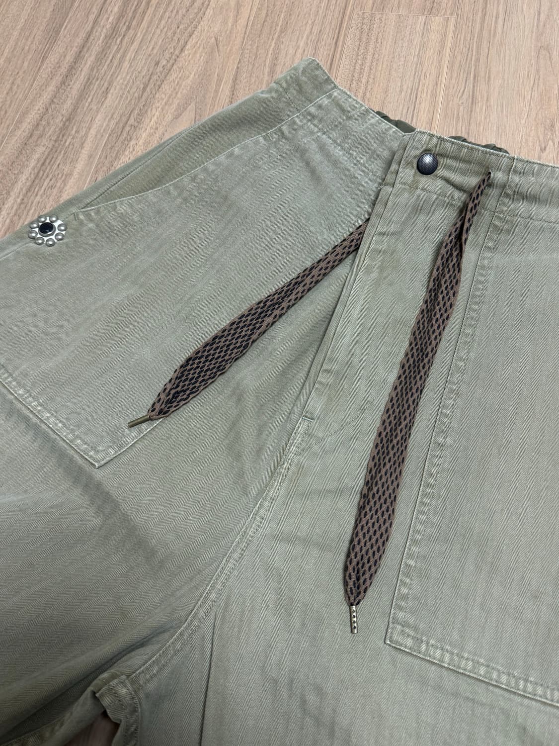 캐피탈 설퍼라이즈드 헤링본 이지 베이커 팬츠 4사이즈 상품이미지2