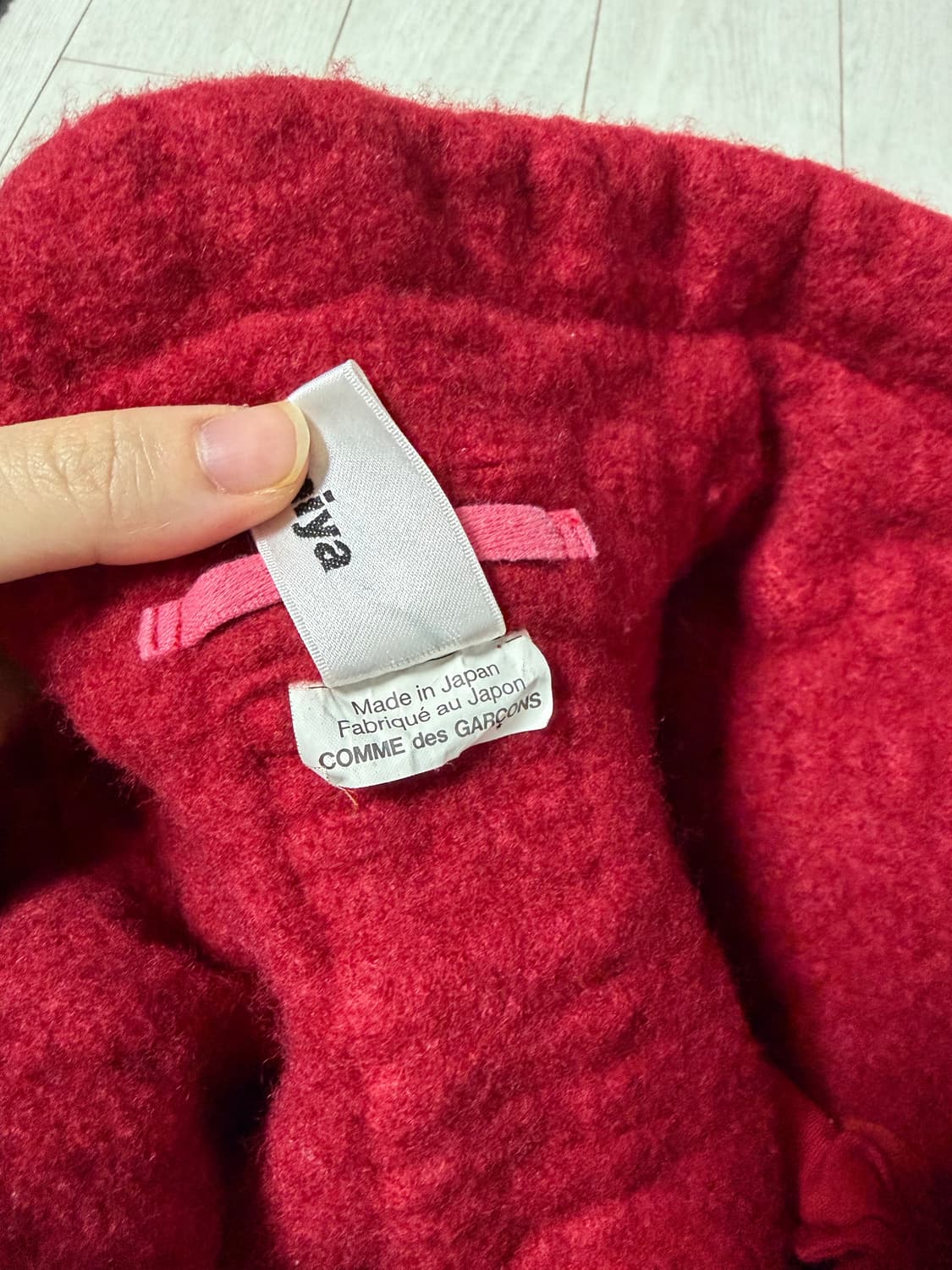 느와 케이 니노미야 꼼데가르송 자켓 상품이미지4