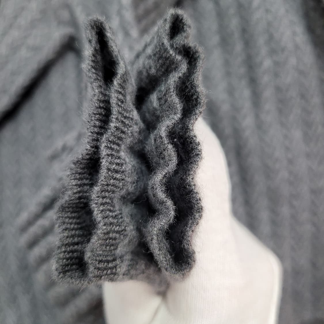 폴로랄프로렌 메리노 울 꽈배기 크롭 니트 스웨터 XS사이즈 상품이미지6