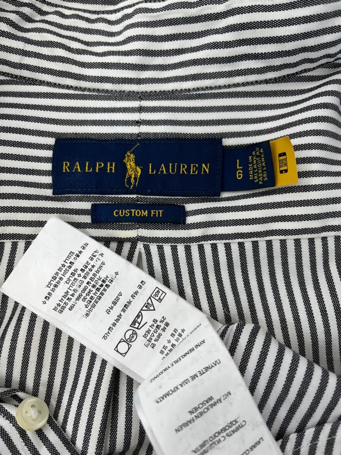 폴로 랄프 로렌 스트라이프 셔츠/#3561 상품이미지5