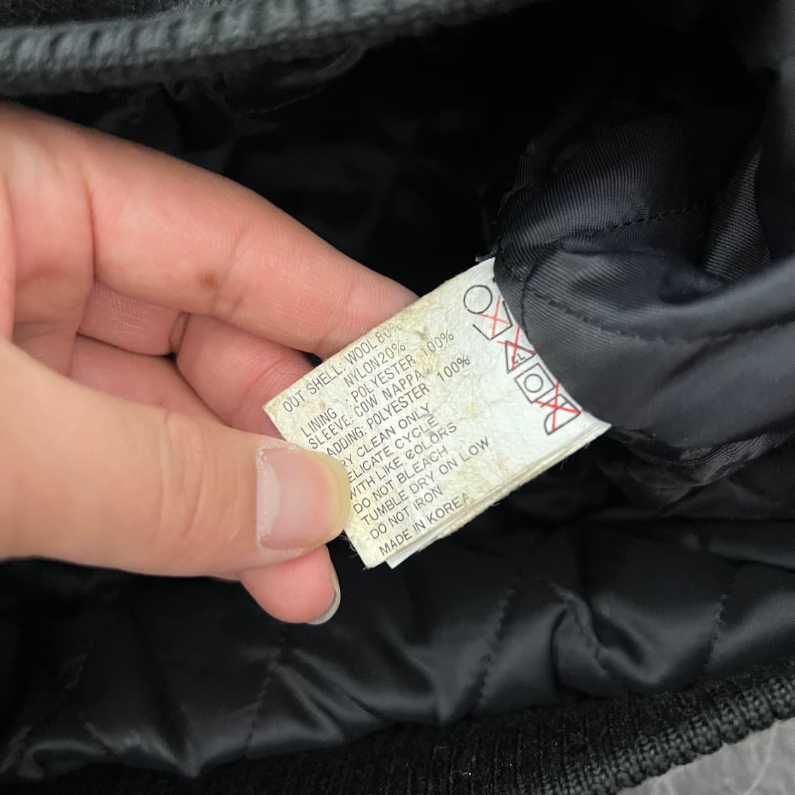 나이키 90s 에어조던 점프맨 레더암 바시티 자켓 상품이미지7