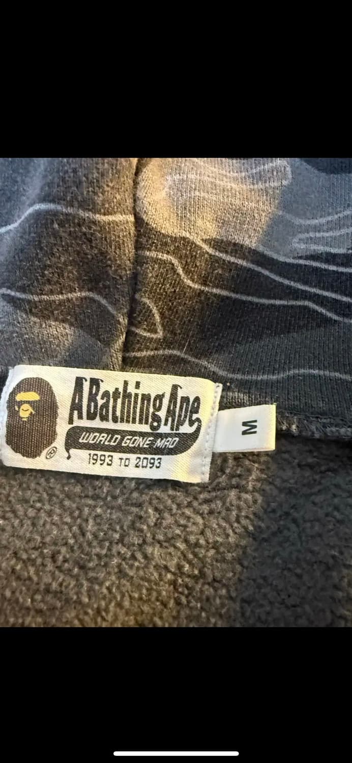 베이프 샤크후드 M사이즈 상품이미지7