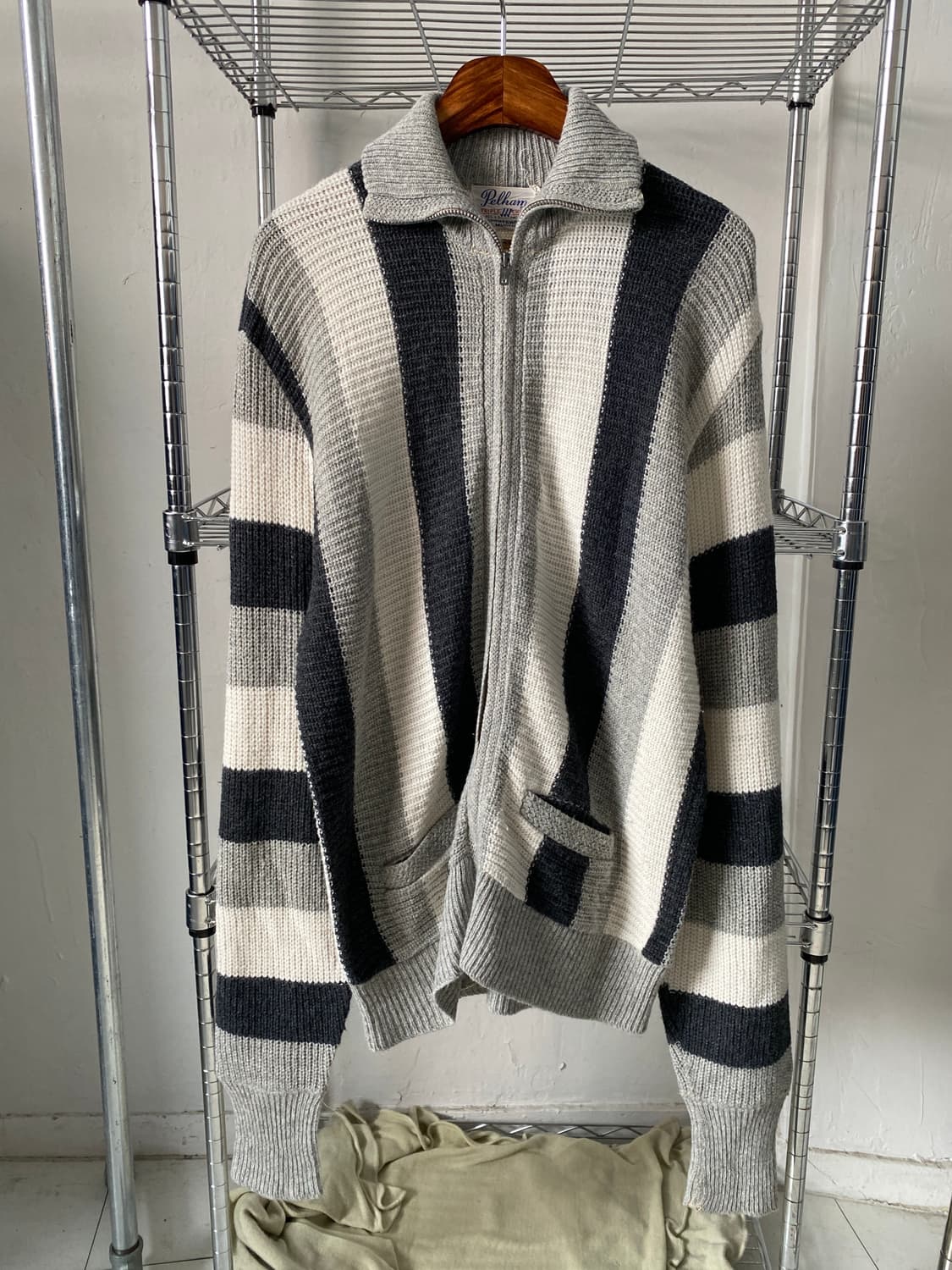 펠햄 집업 니트 (Woman L) AB1810 상품이미지2