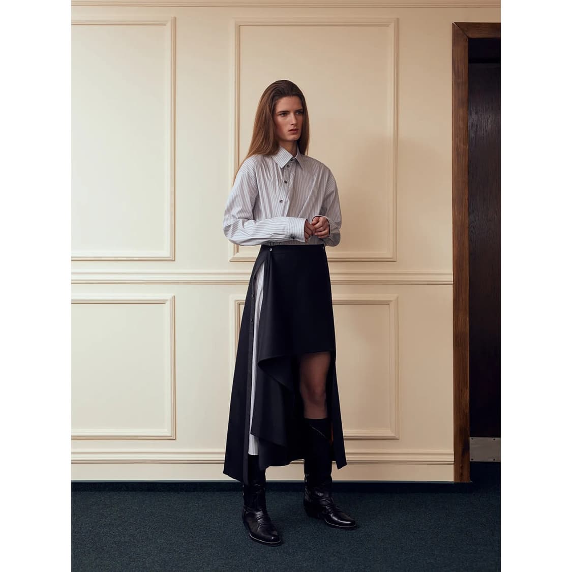 LITKOVSKAYA 컷아웃 슬릿 스커트 상품이미지8