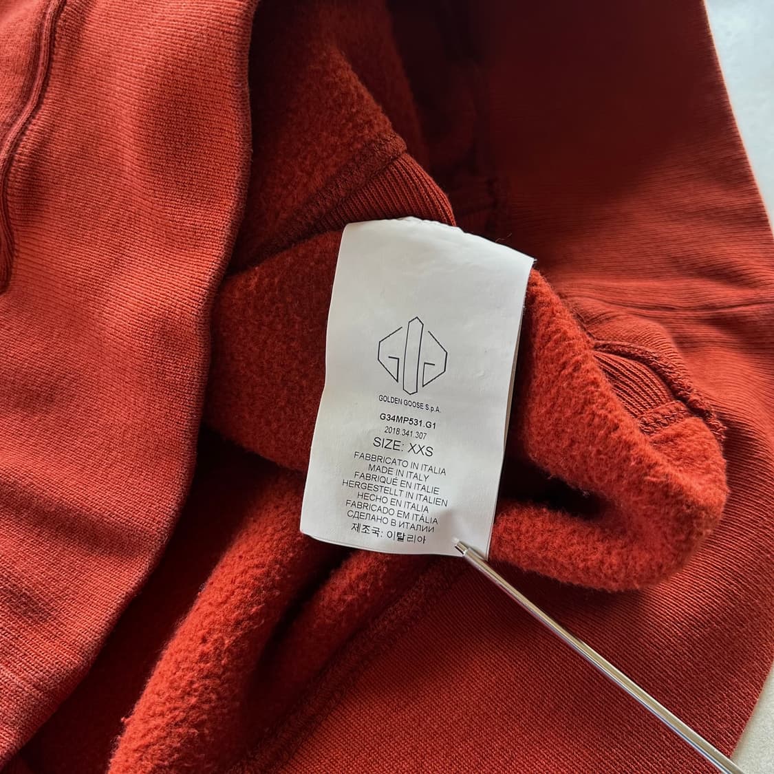 [M-L]골든구스 디럭스 타이다이 후드 상품이미지10