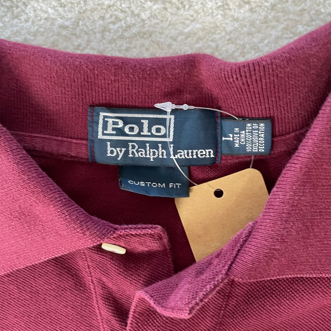 폴로랄프로렌 빅포니 카라티 버건디  상품이미지5