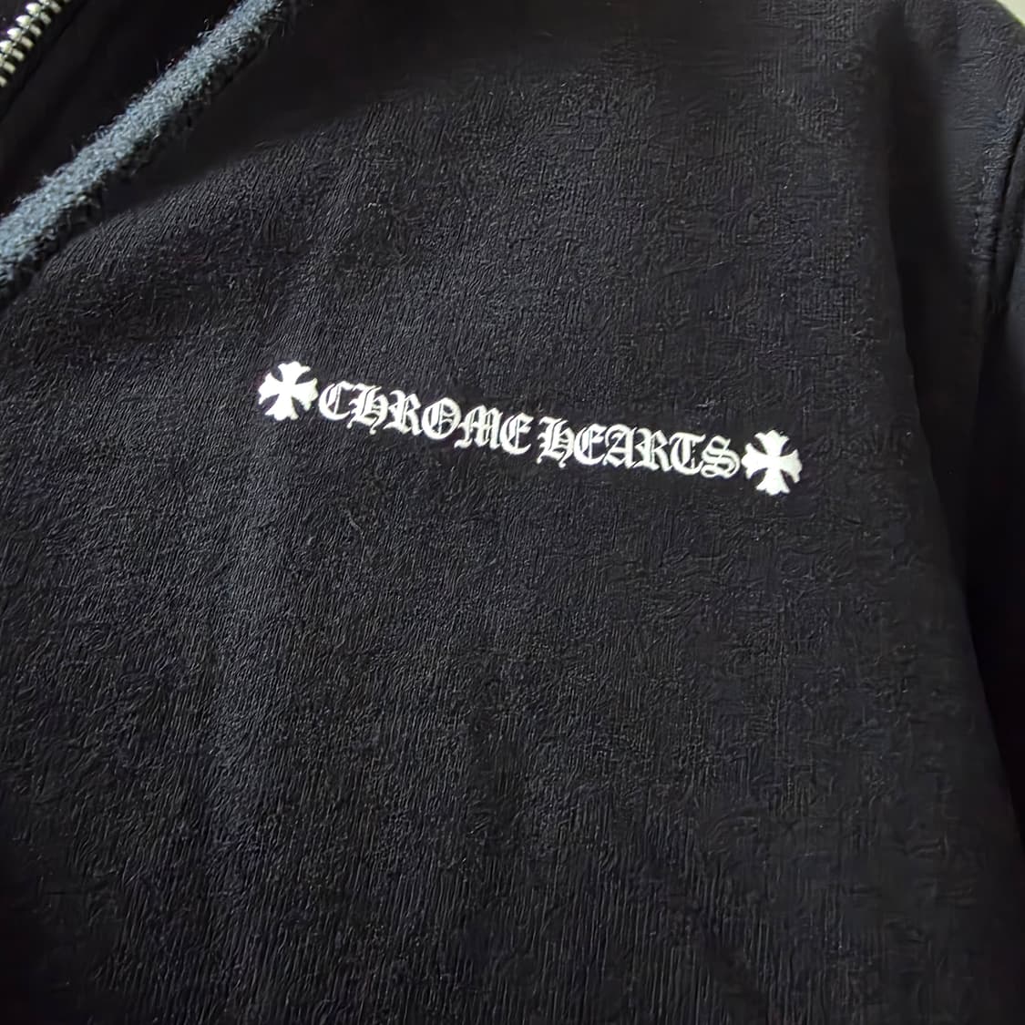 {클로젯}[M][백화점판]크롬하츠 프린팅 백로고 후드집업 자켓 상품이미지5