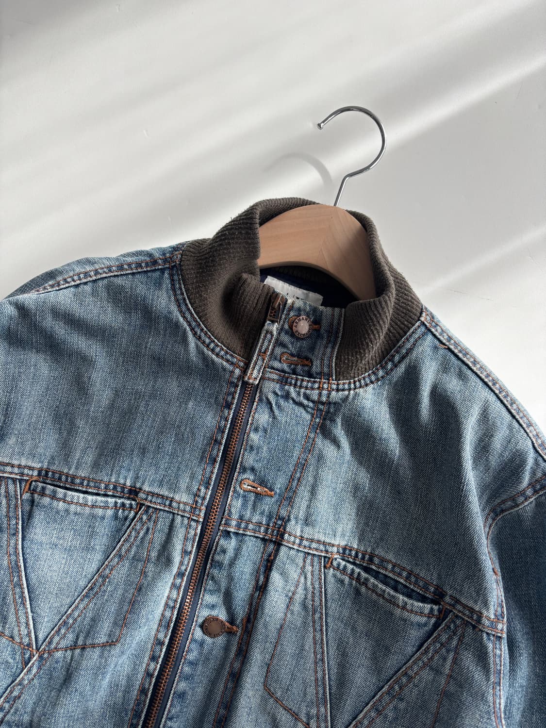 Armani Exchange 아르마니 익스체인지 데님 집업 자켓 상품이미지4